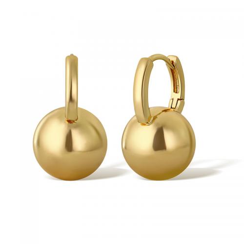 Brass Leverback Earring plated for woman gold Sold By Pair