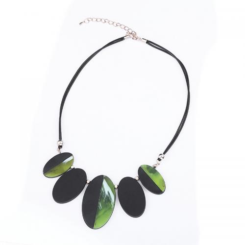 Collier résine, bijoux de mode & pour femme, plus de couleurs à choisir, Longueur Environ 48 cm, Vendu par PC