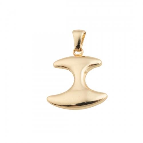 Stainless Steel Pendants 304 Stainless Steel plated DIY golden Approx 3.5mm Sold By Lot