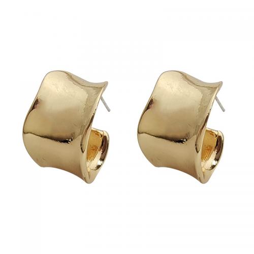 Lo zinco in lega Stud Earring, lega in zinco, placcato, per la donna, nessuno, 20x12mm, Venduto da coppia