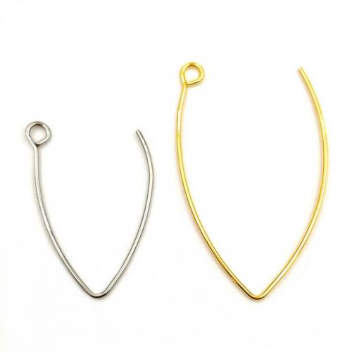 316L Stainless Steel Earring Hook DIY Sold By PC