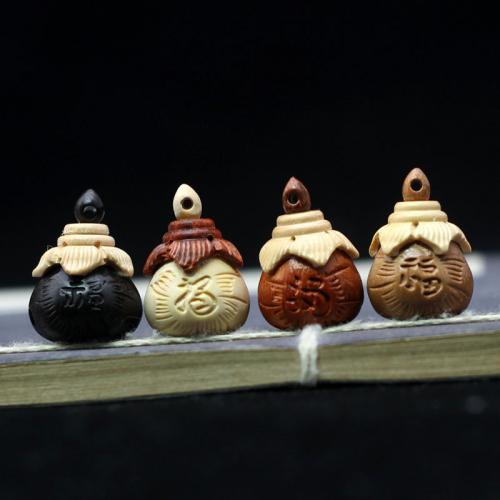 Wood Pendants Sandalwood Carved DIY Sold By PC