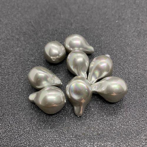 Coirníní ABS Plaisteacha, ABS Pearl plaisteach, Bharócach, DIY, dathanna níos mó le haghaidh rogha, 12x20mm, Thart 100ríomhairí pearsanta/Mála, Díolta De réir Mála