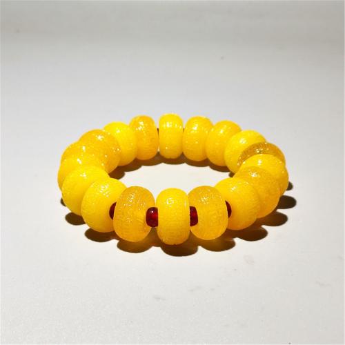 Resin armbanden, Hars, Gesneden, mode sieraden & uniseks, meer kleuren voor de keuze, 21x11mm, Lengte Ca 18 cm, Verkocht door PC