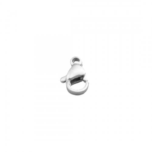 Stainless Steel Lobster Claw Clasp 304 Stainless Steel polished DIY original color Sold By PC