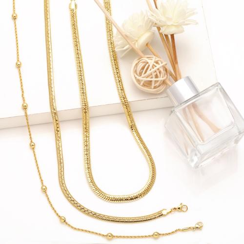 Colar de bronze, cobre, with 5cm extender chain, banhado, joias de moda & Varios pares a sua escolha, dourado, níquel, chumbo e cádmio livre, comprimento 43 cm, vendido por PC