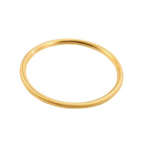 Pulsera de acero de titanio, Partículas de acero, 18K chapado en oro, Joyería & diverso tamaño para la opción & para mujer, libre de níquel, plomo & cadmio, Vendido por UD