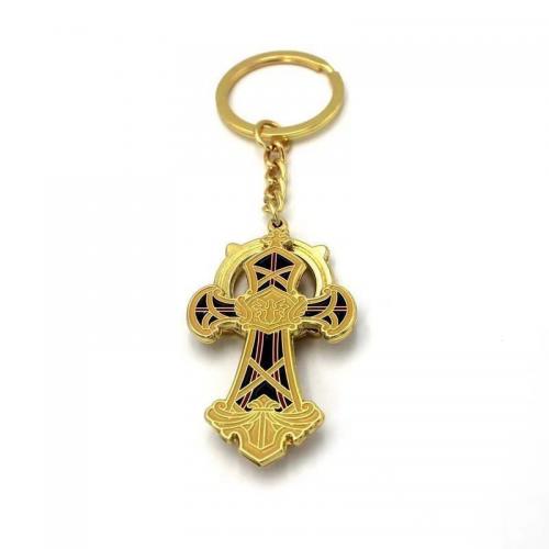 metal cierre de llave, Cruces, chapado, Vintage & unisexo, key clasp length 30-50mm, Vendido por UD