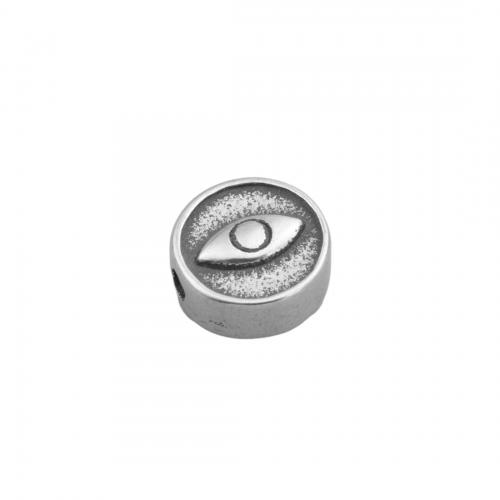 Perline in acciaio inox, 304 acciaio inox, lucido, DIY, 11.50x11.50mm, Foro:Appross. 2mm, Venduto da PC