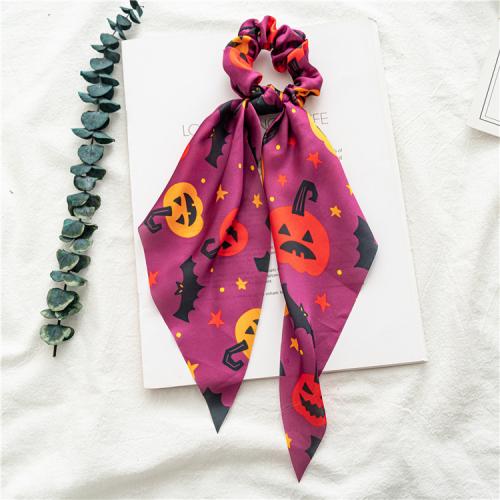 Vlasy Elastic, Satin Ribbon, Halloweenský design & módní šperky & pro ženy, více barev na výběr, 320mm, Prodáno By PC