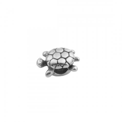 Cruach dhosmálta coirníní Poll Mór, 304 Cruach dhosmálta, Turtle, snasta, DIY, 16x10.50mm, Poll:Thart 4.5mm, Díolta De réir PC