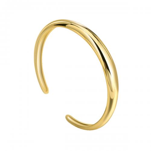 Messing Armbanden, plated, voor vrouw, gouden, Verkocht door PC