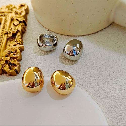 Zinc Alloy Stud Earring plated fashion jewelry & for woman Sold By Pair