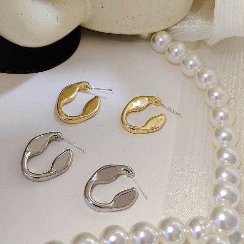 Zinc Alloy Stud Earring plated fashion jewelry & for woman Sold By Pair