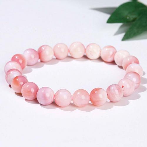 Agate Jewelry Bracelet Round fashion jewelry & Unisex Length Approx 18 cm Sold By PC