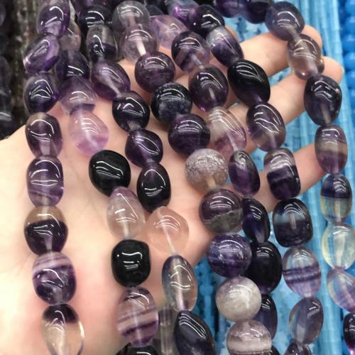 Natural Fluorite Beads Round DIY Sold Per Approx 38 cm Strand