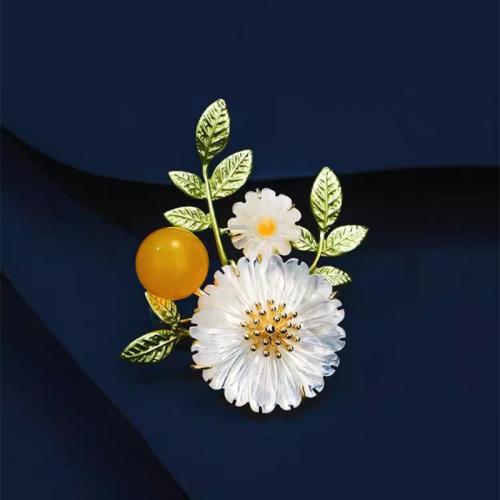 Zinc Alloy Brooches fashion jewelry & for woman nickel lead & cadmium free Sold By PC