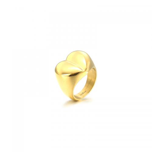 Anillo de dedo de acero inoxidable, acero inoxidable 304, Corazón, Joyería & diverso tamaño para la opción & diferentes estilos para la opción & para mujer, más colores para la opción, Vendido por UD