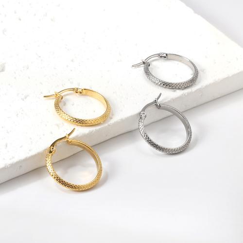 Stainless Steel Lever Terug Earring, 304 roestvrij staal, mode sieraden & voor vrouw, meer kleuren voor de keuze, 23x28mm, Verkocht door pair