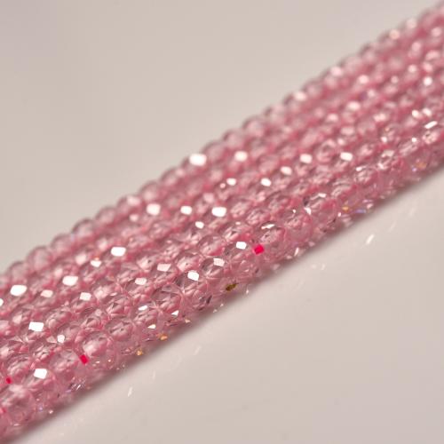 Gemstone šperky Korálky, Cubic Zirconia, DIY, více barev na výběr, 2x3mm, Cca 165PC/Strand, Prodáno By Strand