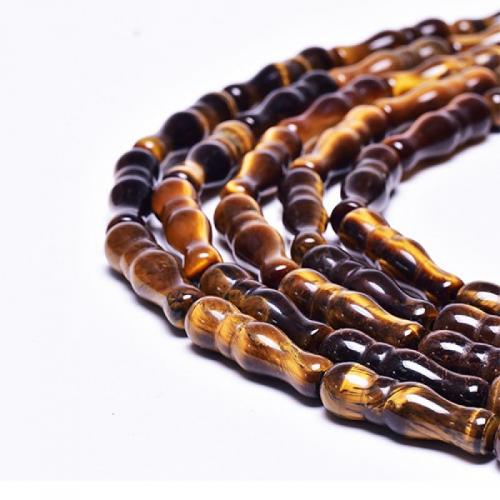 Tiger Eye Gyöngyök, DIY, 8x25mm, 15PC-k/Strand, Által értékesített Strand