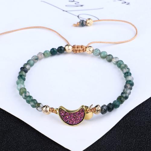 Pulseras de piedras preciosas, hecho a mano, Joyería & diferentes materiales para la opción & para mujer, longitud aproximado 15-30 cm, Vendido por UD