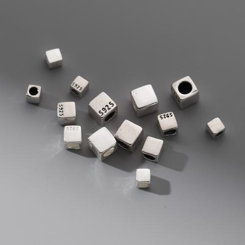 925 Sterling Silver Beads Antique finish DIY Sold By PC