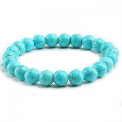 Gemstone Bracelets fashion jewelry & Unisex 8mm Length Approx 19 cm Sold By PC