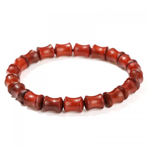 Padauk Bracelet Bamboo handmade folk style & Unisex Length Approx 6 Inch Sold By PC