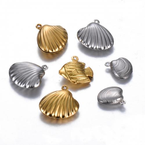 Stainless Steel Pendants 304 Stainless Steel plated DIY Sold By Bag