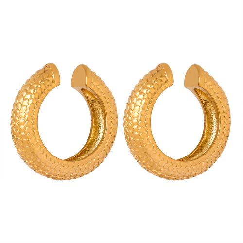 Titanium Steel  Earring plated fashion jewelry & for woman nickel lead & cadmium free Sold By Pair