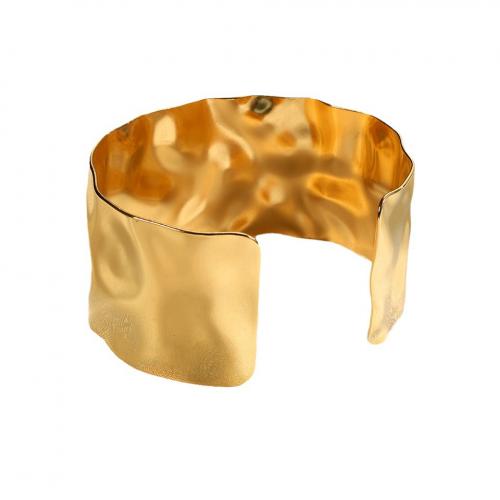 Nerūdijančio plieno Bangle, 304 Nerūdijantis plienas, padengtą, moters, aukso, It is 31mm wide and 63mm in diameter, Pardavė PC