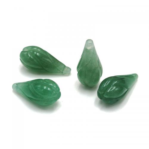 Gemstone Pendants Jewelry Natural Stone Flower Carved DIY Approx 1/PC Sold By PC