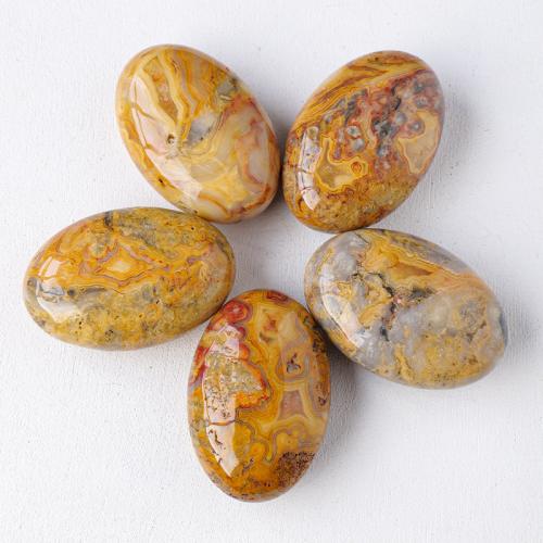 Crazy Agate Ukras, Oval, 60x40mm, Prodano By PC