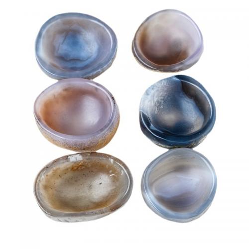 agate decorazione, ciotolaboccia, Colore casuale, decoration length 60-100mm, Venduto da PC