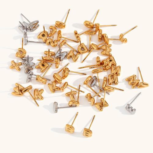 Boucle d'oreille de gaujon en acier inoxydable, acier inoxydable 316L, bijoux de mode & styles différents pour le choix & pour femme, plus de couleurs à choisir, Vendu par paire