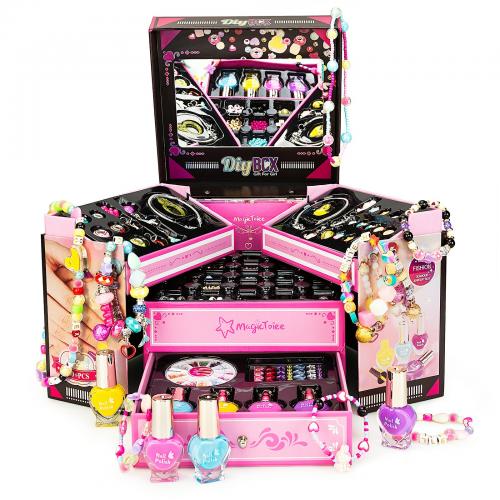 Kids DIY Make Up and Bracelet Set with Nail Polish Sold By Box