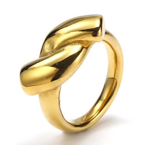 Titanium Steel Finger Ring  & for woman golden Sold By PC