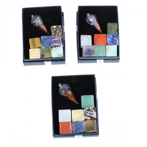 Natural Gemstone Jewelry Sets fashion jewelry mixed colors Sold By Box