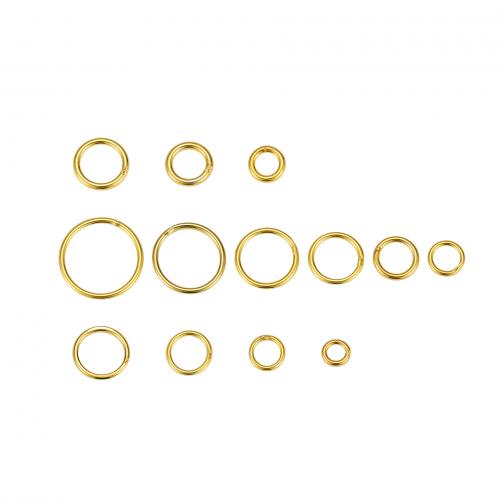 Argento 925 Jump Ring, 925 sterline d'argento, Ciambella, placcato, DIY & formato differente per scelta, nessuno, Venduto da PC