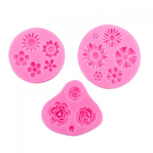 DIY Epoxy Mold Set Silicone pink Sold By PC