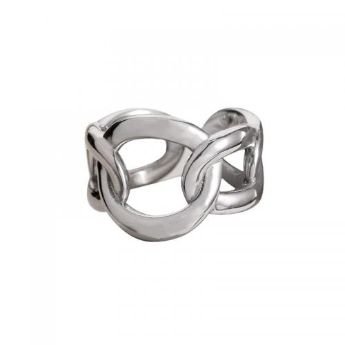 925 Sterling Silver Finger Rings plated for woman silver color Sold By PC