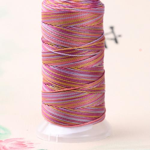 Divat Cord Ékszer, Nylon polipropilén, DIY, több színt a választás, 120x60mm, Által értékesített spool