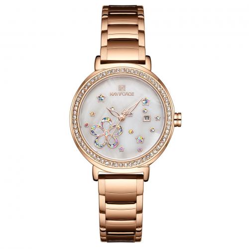 Women Wrist Watch Glass with 201 Stainless Steel Life water resistant & fashion jewelry & japanese movement & for woman Length Approx 21.5 cm Sold By PC