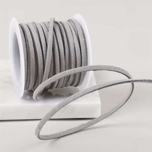 Vuna Cord, Velveteen Cord, s plastična kalem, možete DIY, više boja za izbor, Približno 5m/spool, Prodano By spool