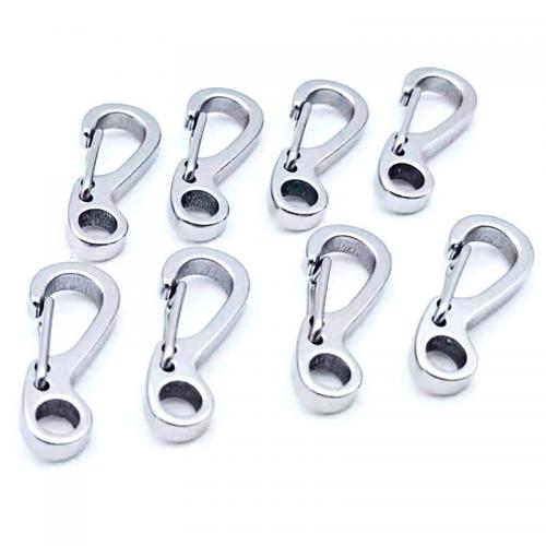 Stainless Steel Jewelry Clasp 304 Stainless Steel plated DIY original color Sold By PC