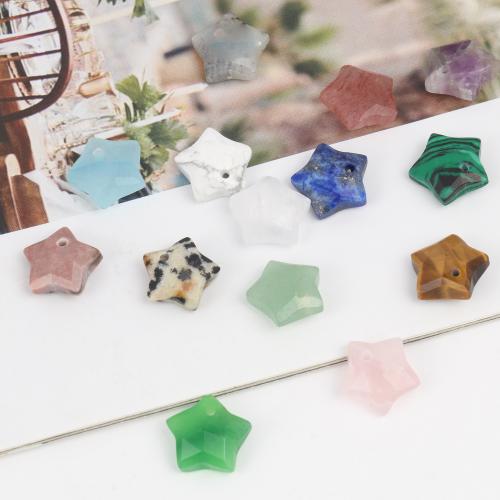 Gemstone Pendants Jewelry Star DIY Sold By PC