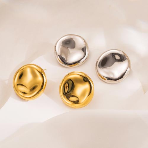 Stainless Steel Stud Earrings 304 Stainless Steel fashion jewelry & for woman Sold By Pair