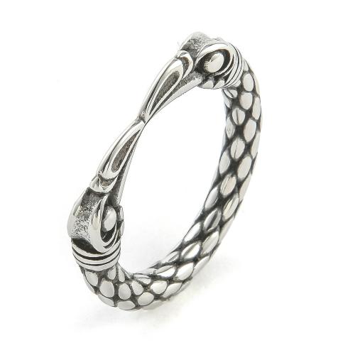 Titanium Staal Finger Ring, Eagle, plated, Vintage & verschillende grootte voor keus & voor de mens, meer kleuren voor de keuze, Maat:7-13, Verkocht door PC