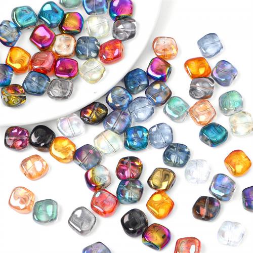 Abalorios de Cristal, Vidrio, Bricolaje, más colores para la opción, 12x11mm, agujero:aproximado 1mm, aproximado 20PCs/Bolsa, Vendido por Bolsa